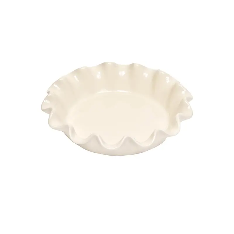 Emile Henry Ruffled Ceramic Pie Dish 1