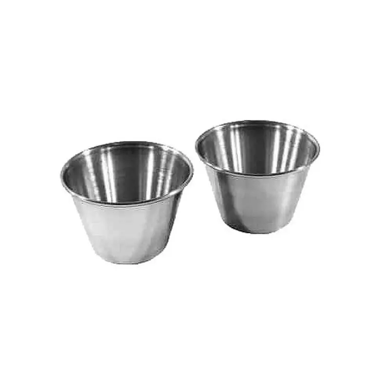Fackelmann Stainless Steel Dipping Cups – Set Of 4, Ø70×45Mm (100Ml Each) 1