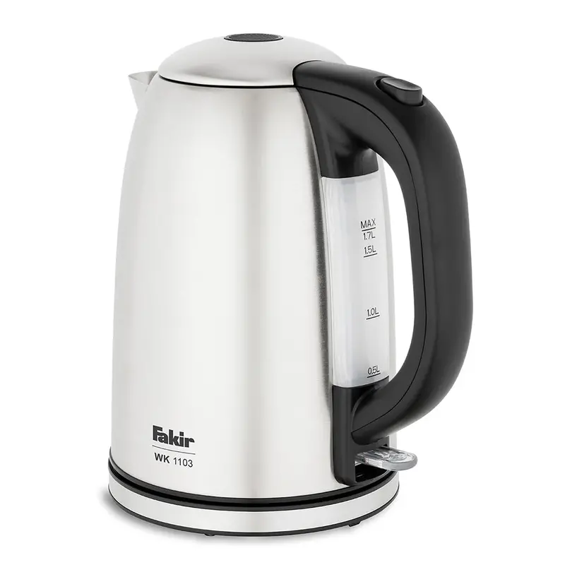 Fakir Stainless Steel Electric Kettle – 1.7L, 2200W 1