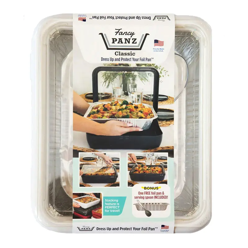Fanzy Panz Classic Deviled Egg Tray – Crisp White Bpa-Free Design 1