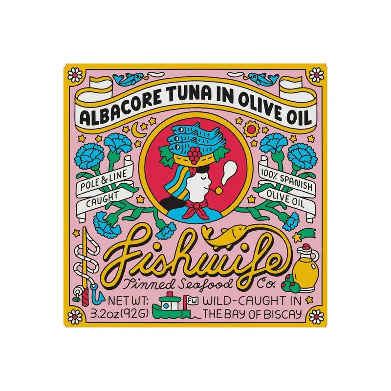 Fishwife Wild Albacore Tuna Packed In Extra Virgin Olive Oil 1