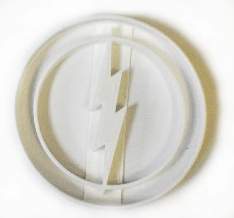 Flash Superhero Symbol Fondant Cutter Bundle – 6X Dc Comics Cupcake Decor, 1.75" 1