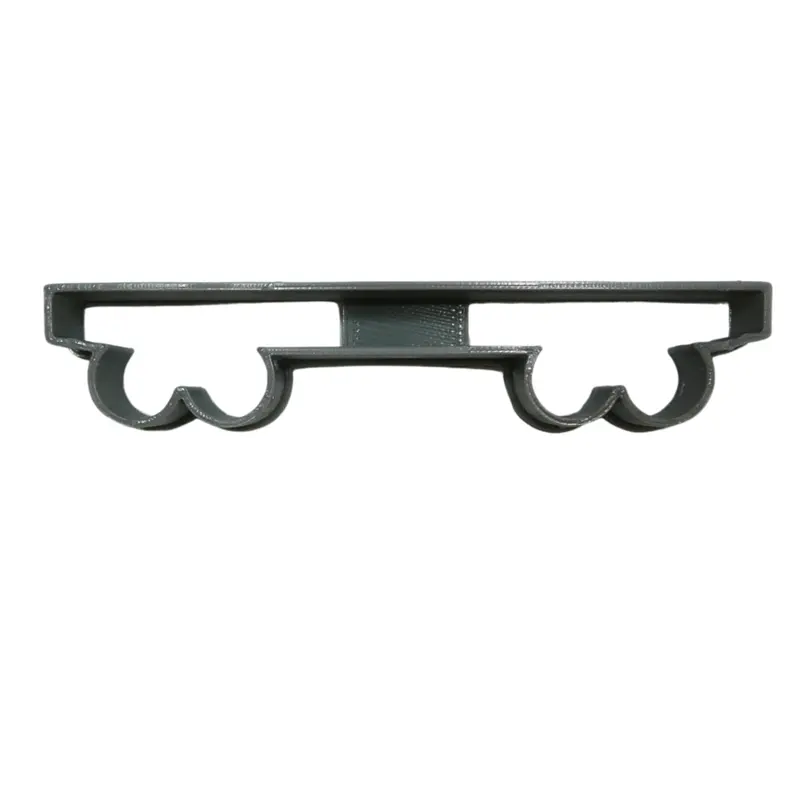 Flatcar Freight Train Fondant Cutter – 6-Piece Industrial-Themed Cupcake Topper, 1.75" Size, Usa-Made 1