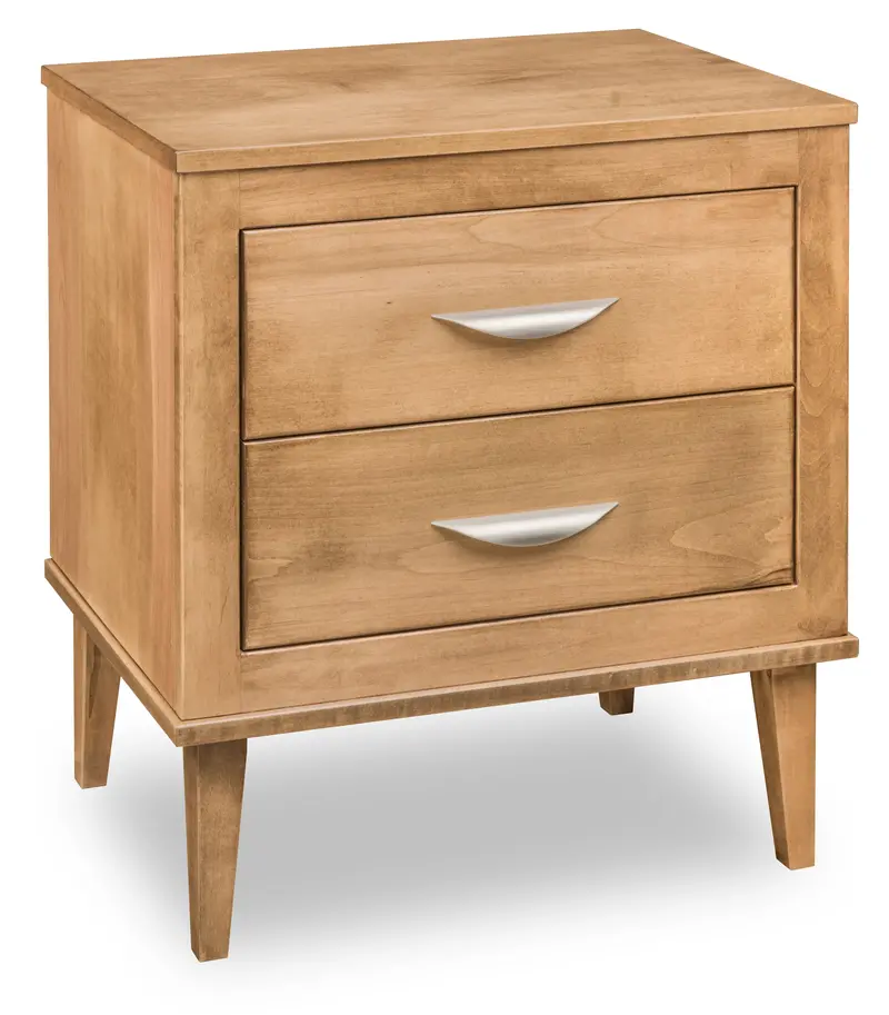 Florence 2-Drawer Compact Nightstand 1