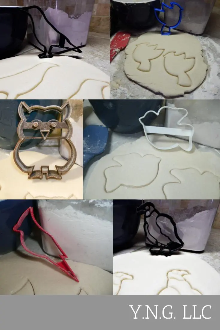 Flying Bird Cookie Cutters – Avian Designs For Nature Lovers – 6-Piece Set, Usa-Crafted 1