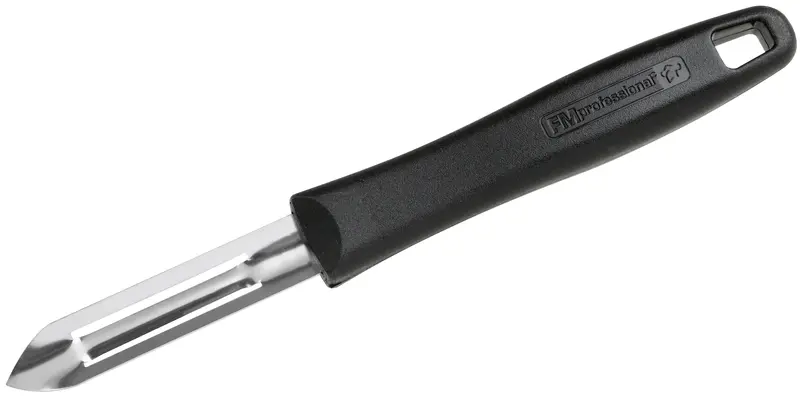Fmprofessional Ergonomic Swivel Peeler – 190 Mm Stainless Steel Blade 1