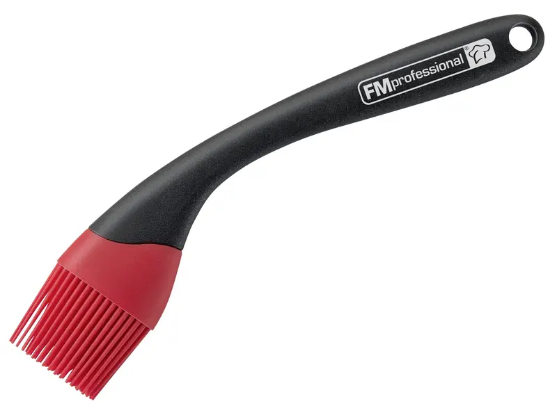 Fmprofessional Heat-Resistant Silicone Basting Brush – 220 Mm Plastic Handle 1