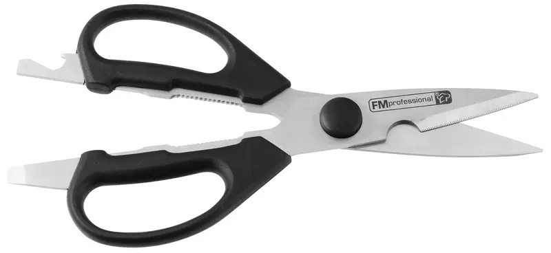 Fmprofessional Multi-Function Kitchen Scissors – Bottle Opener, Can Lid Lifter & More 1