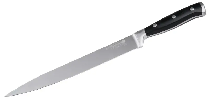 Fmprofessional Professional-Grade Slicing Knife – Dual-Length Stainless Blade 1