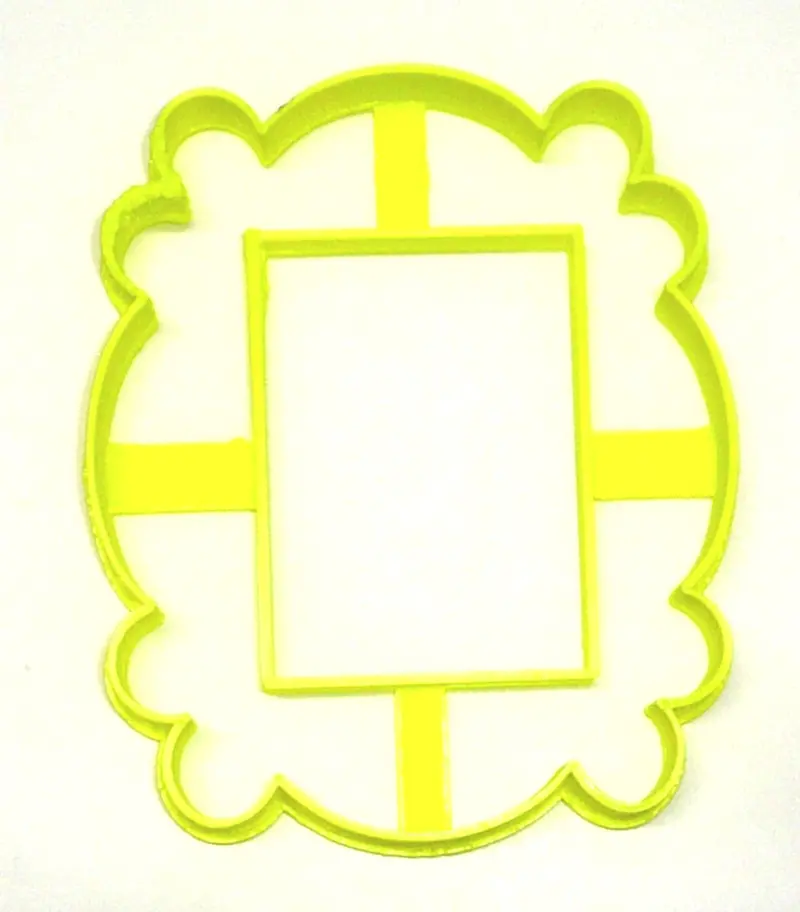 Friends Peephole Frame Fondant Cutter Bundle – 6X Tv Show Cupcake Decor, 1.75" 1