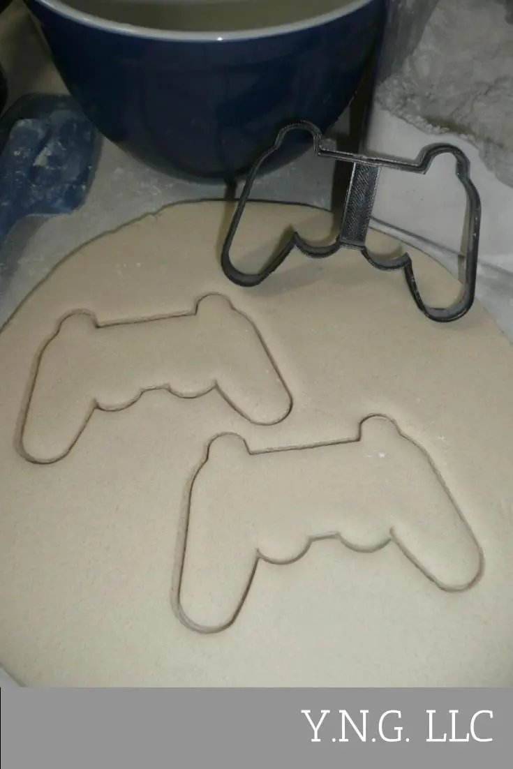 Gaming Controller Cookie Cutter – Wireless Gamepad Silhouette, Video Game Lover’S Baking Tool, Usa Pr3812 1
