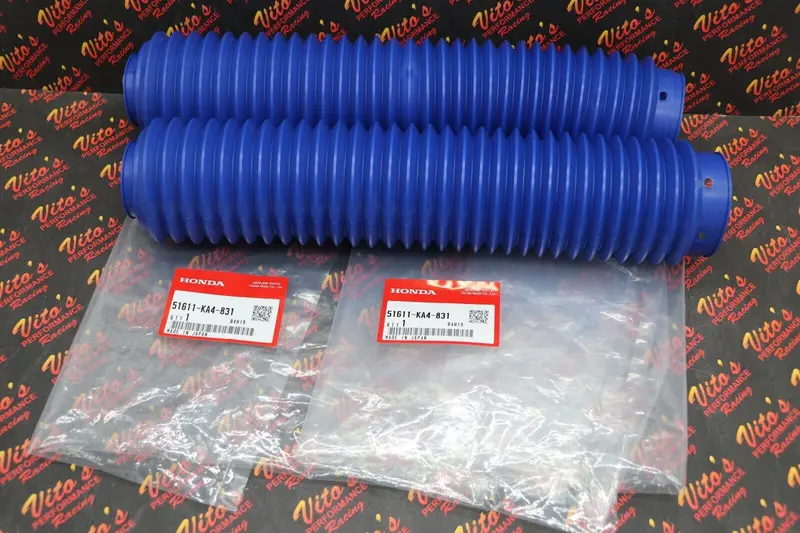 Genuine Honda Fork Boot Kit – Fits Cr125/250/500, Xr350/400, Cr125R/250R, Part #51611-Ka4-831 1
