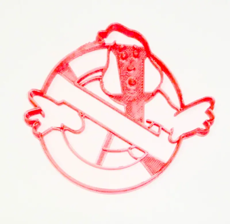 Ghostbusters Scientist Fondant Cutter Bundle – 6X Sci-Fi Cupcake Decor, 1.75" 1
