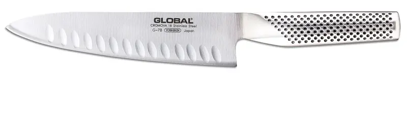Global Classic 7-Inch Hollow-Ground Chef’S Knife – Seamless Stainless Steel Design 1