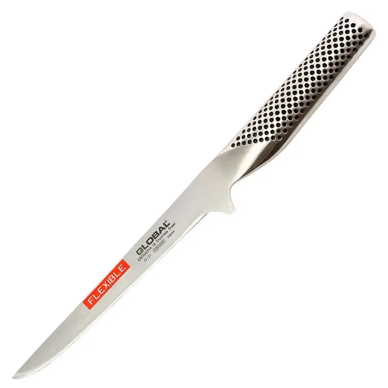 Global G-21 6.25-Inch Flexible Boning Knife For Precision Butchery 1