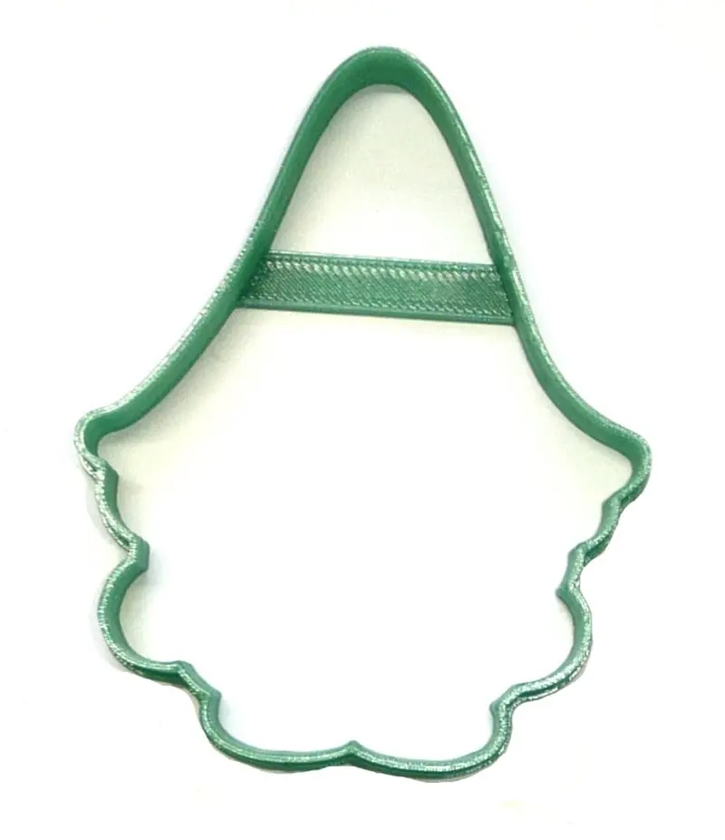 Gnome #2 Silhouette Fondant Cutter – Dwarf Character Cupcake Topper Pack, 1.75", Usa-Made Fd4504 1