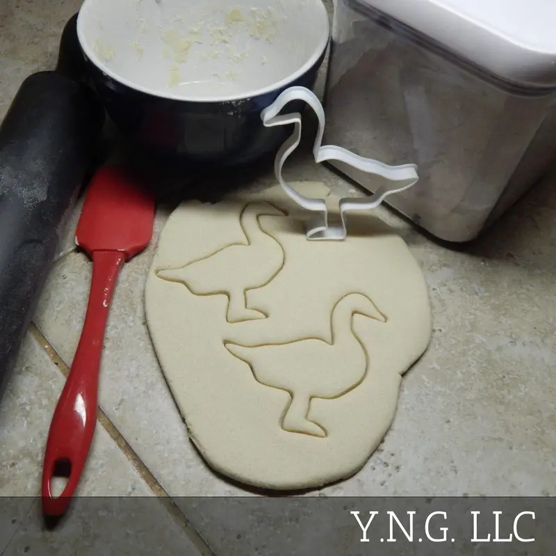 Goose Silhouette Cookie Cutter – Waterfowl & Wildlife Themed, Usa-Made 1