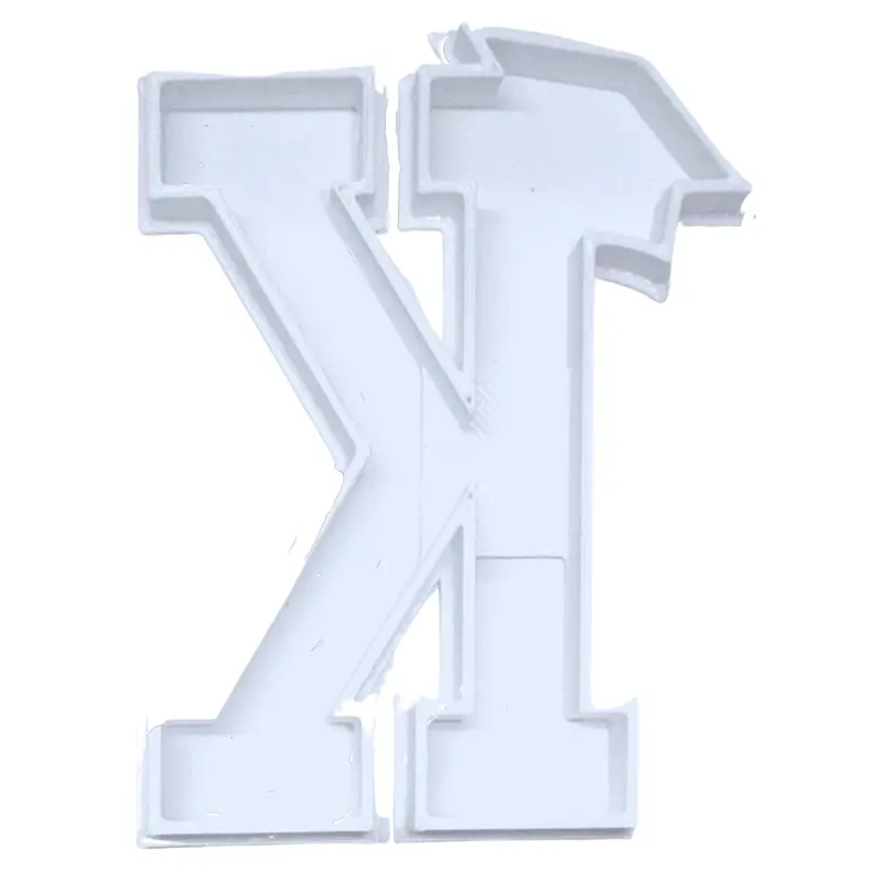 Graduation-Themed Letter K Fondant Cutter – 6-Pack For Cupcake Toppers, 1.75" Size, Usa-Made Fd3732 1
