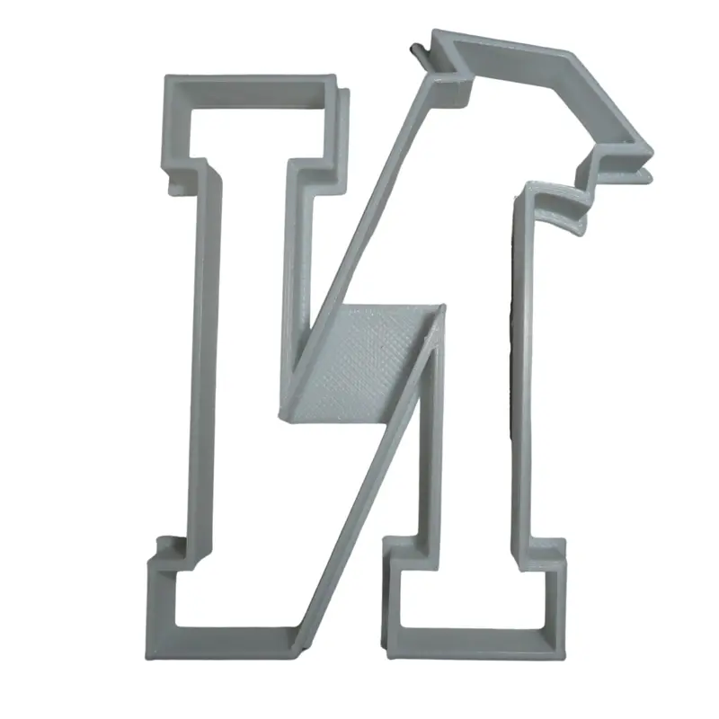 Graduation-Themed Letter N Fondant Cutter – 6-Pack For Cupcake Toppers, 1.75" Size, Usa-Made Fd3735 1
