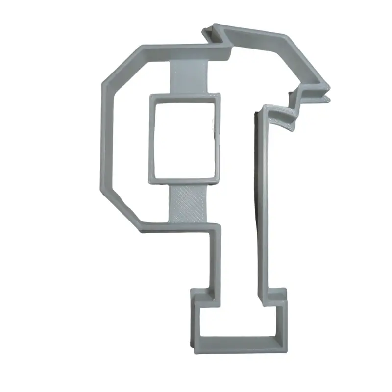 Graduation-Themed Letter P Fondant Cutter – 6-Pack For Cupcake Toppers, 1.75" Size, Usa-Made Fd3737 1