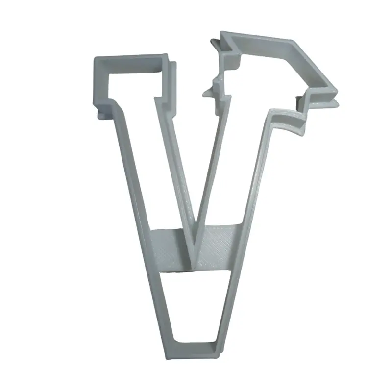 Graduation-Themed Letter V Fondant Cutter – 6-Pack For Cupcake Toppers, 1.75" Size, Usa-Made Fd3743 1