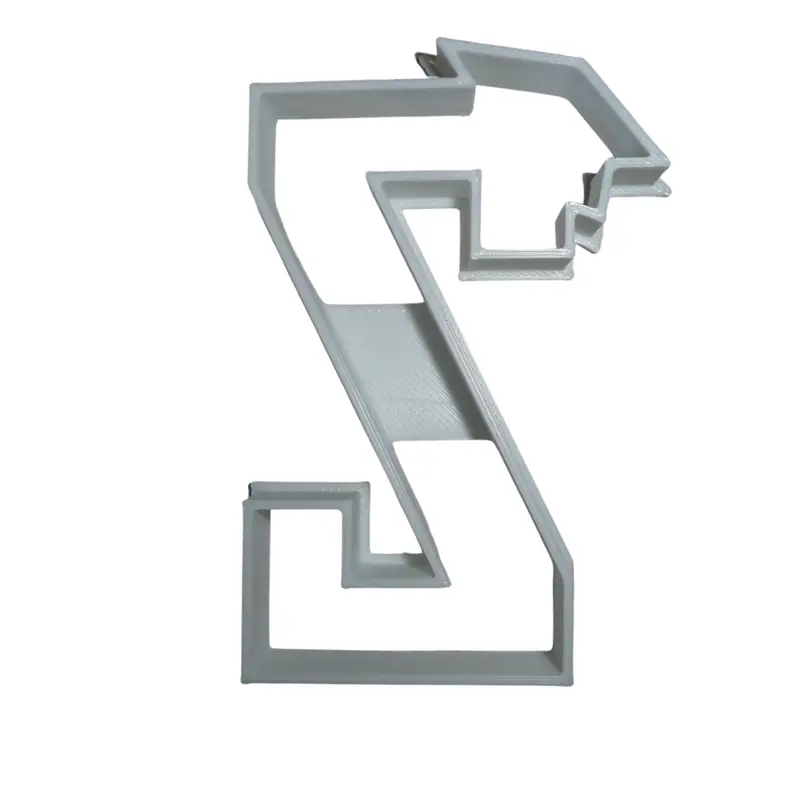 Graduation-Themed Letter Z Fondant Cutter – 6-Pack For Cupcake Toppers, 1.75" Size, Usa-Made Fd3747 1