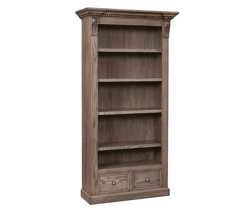 Grand Manor Adjustable Bookcase With Adjustable Shelves 1