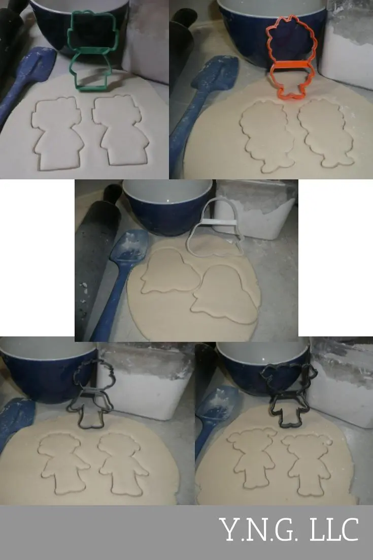 Halloween Costume Cookie Cutters – Trick-Or-Treat Inspired Kids’ Outfits – 5-Piece Set, Made In Usa 1