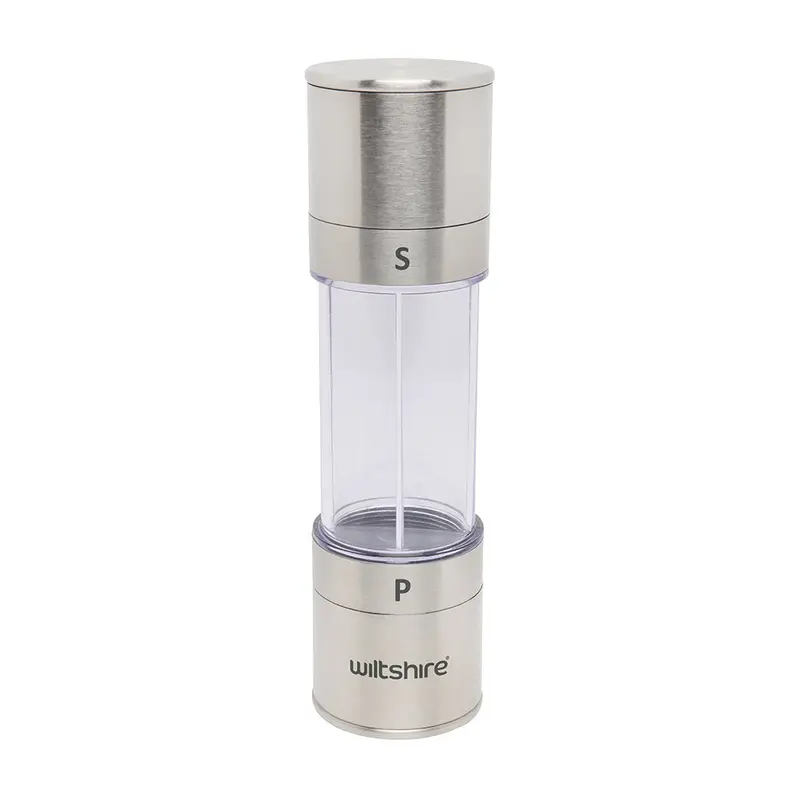Hand-Crank Stainless Steel Dual-Function Grinder 1