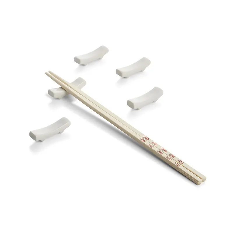 Helen'S Asian Kitchen Set Of Five Traditional Chopstick Rests 1
