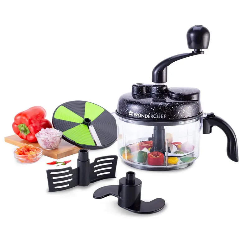 High-Performance Dual-Speed Food Processor – Multi-Function Kitchen Tool For Chopping, Slicing, Whisking, Kneading, And Blending 1