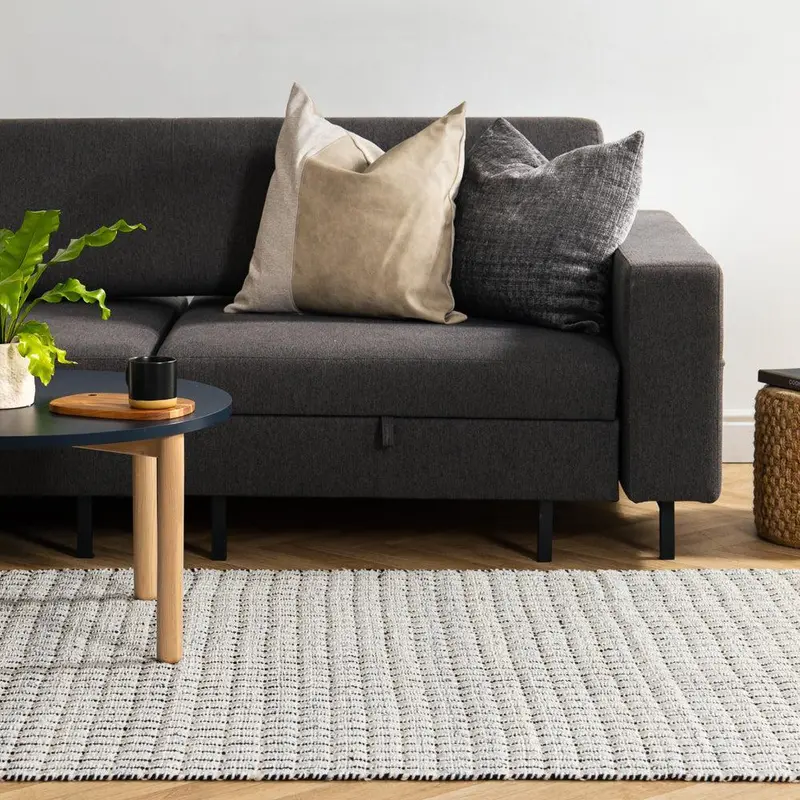 Home.Life Textura Collection Wool Area Rug 1