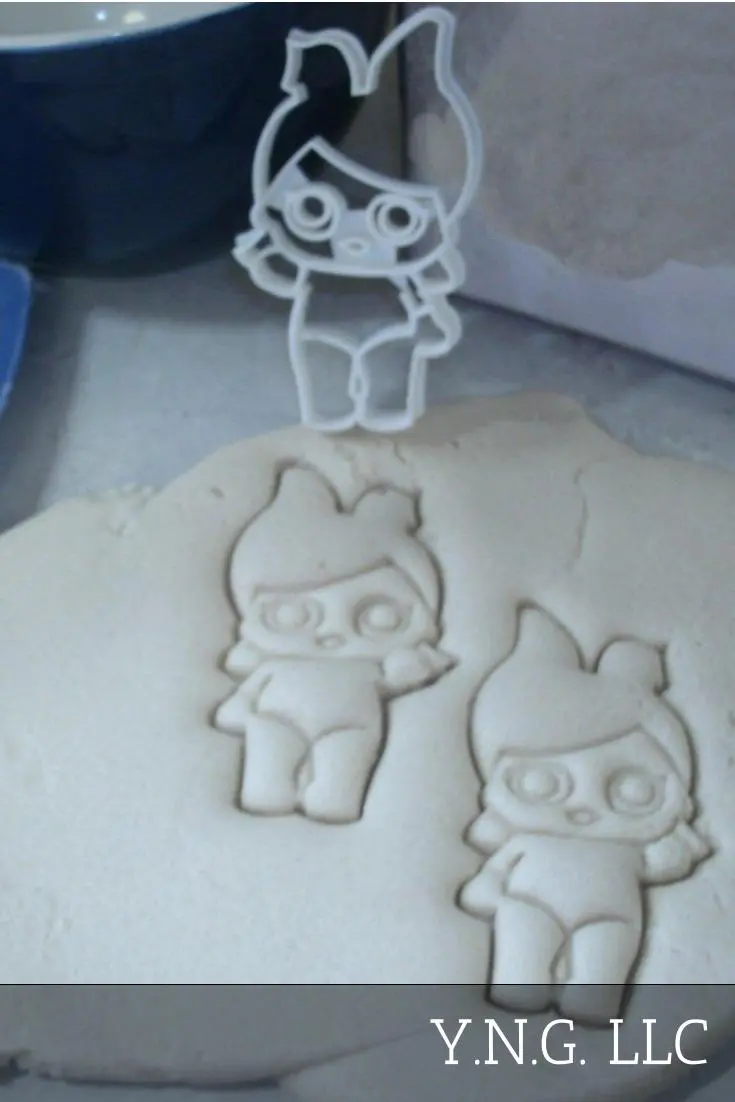 Hops Bunny Cookie Cutter – White Easter Bunny Ears Surprise Doll, Usa-Made Pr2512 1