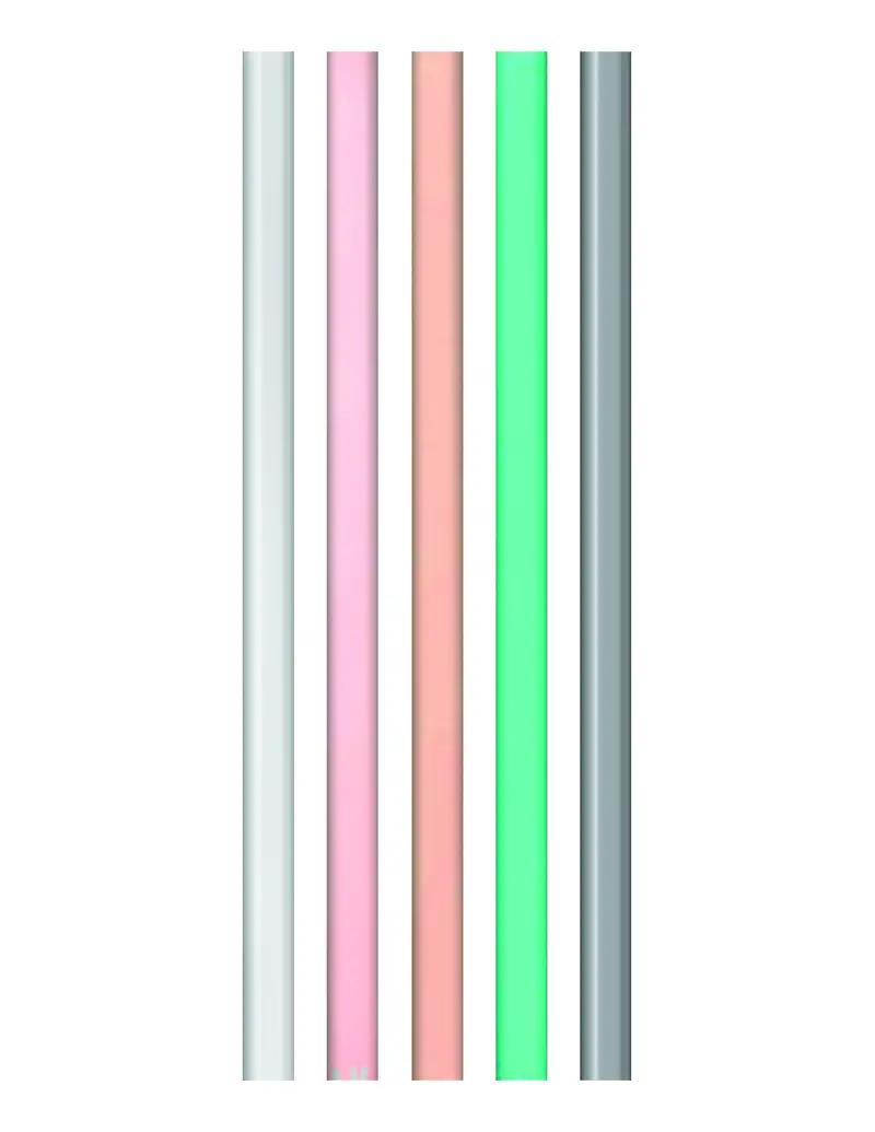 Horizon Reusable Straw Set – 5-Piece Pack With Cleaning Brush 1
