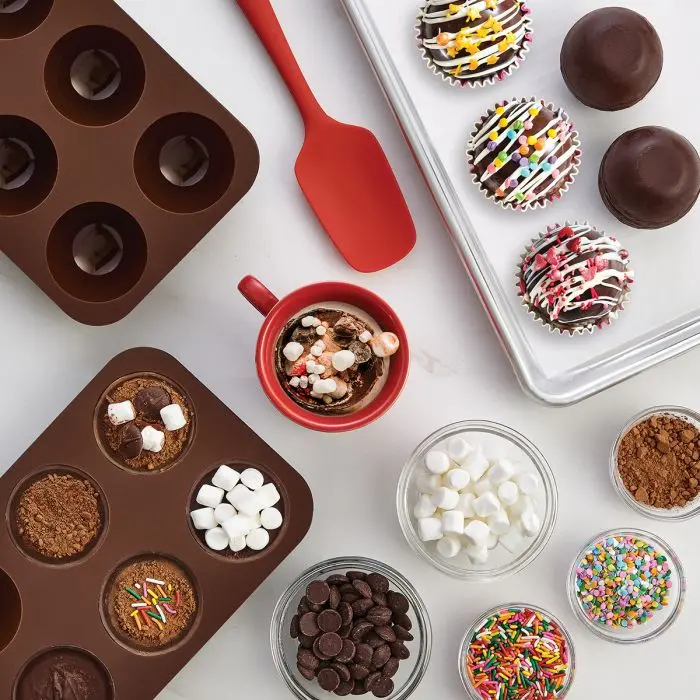 Hot Cocoa Bomb Silicone Mold Set (2-Pack) 1