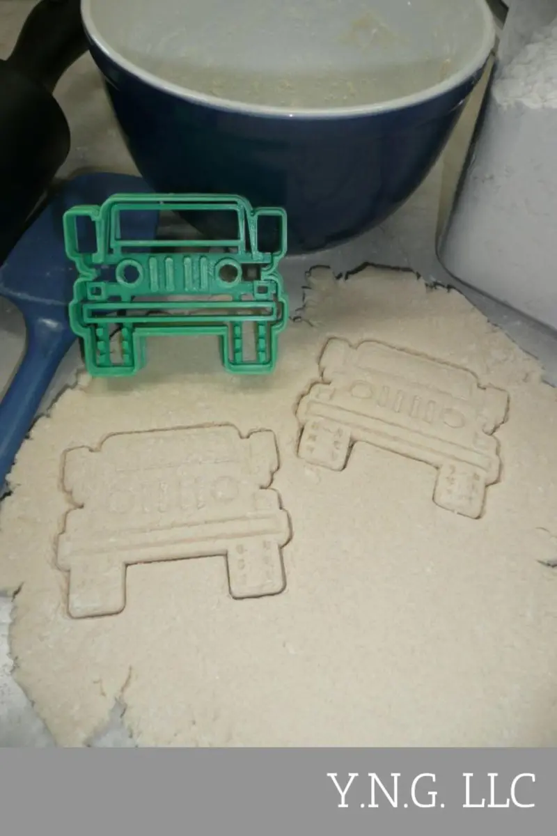 Jeep Front Grille Cookie Cutter – Rugged Suv-Inspired Baking Shape 1