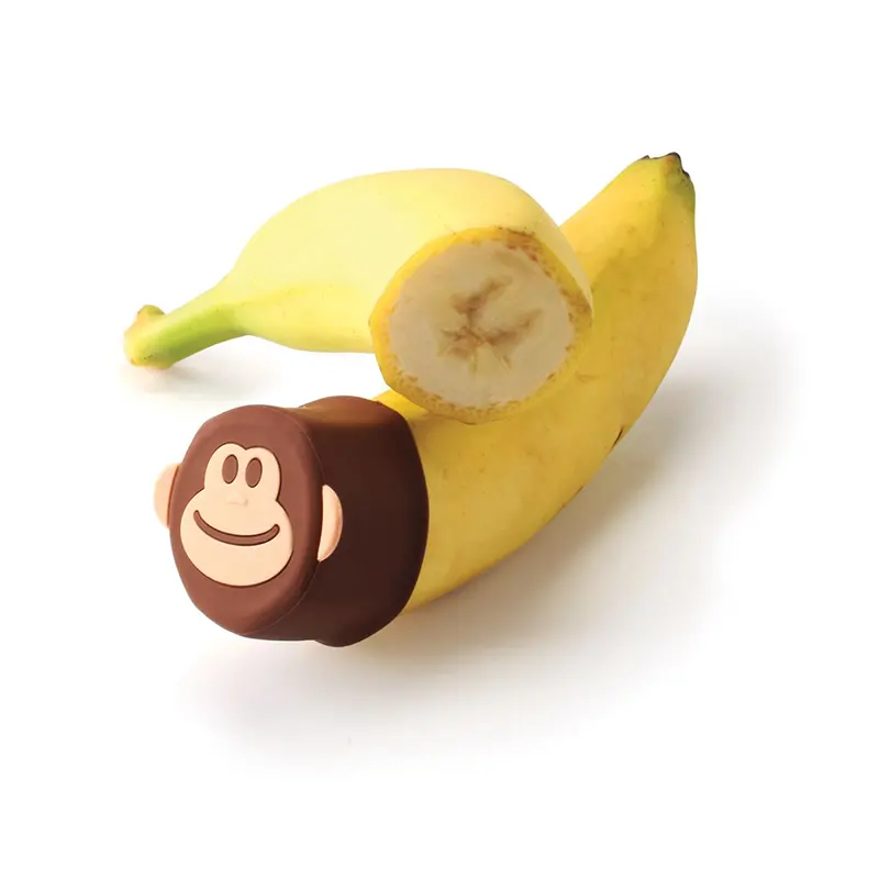 Joie Reusable Banana Covers – Pack Of Three Stretchable Monkey Designs 1