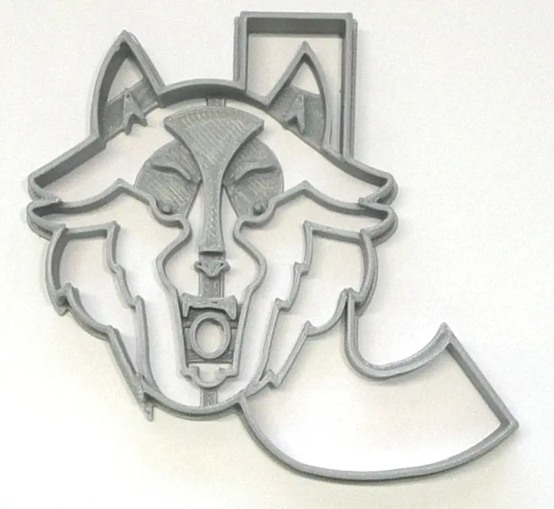Justice High Wolves Fondant Cutter – 6-Pack School Spirit Cupcake Decor, 1.75 Inches, Usa Fd3778 1