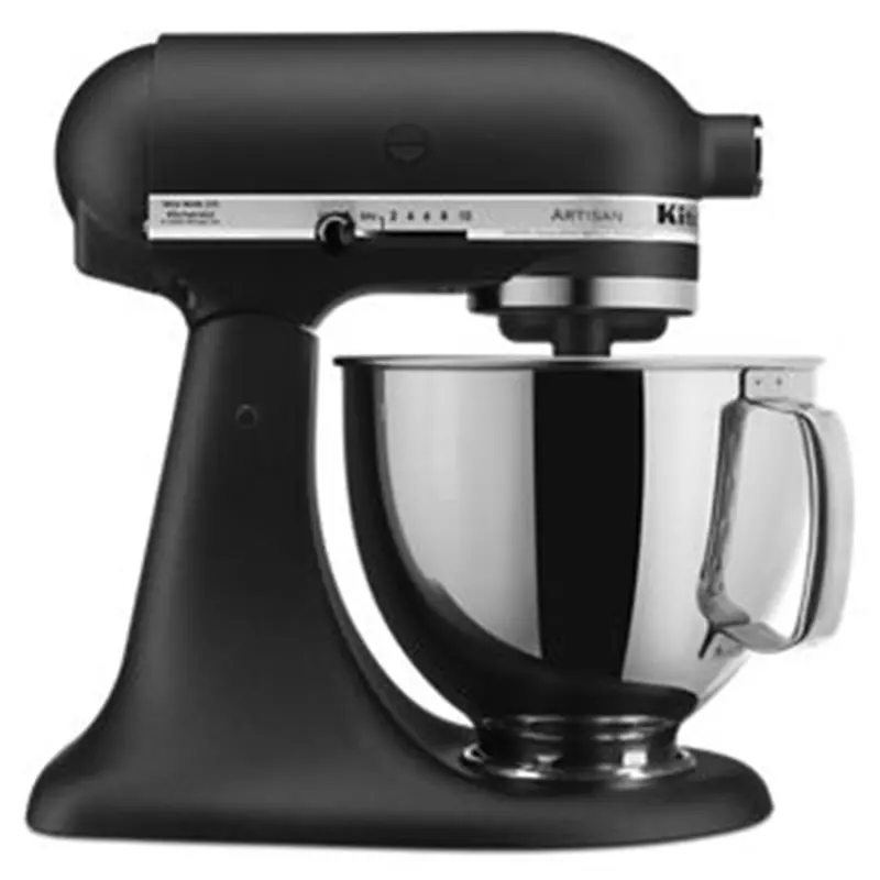 Kitchenaid Ksm150Psbk Artisan 5-Quart Tilt-Head Stand Mixer – Cast Iron Black 1