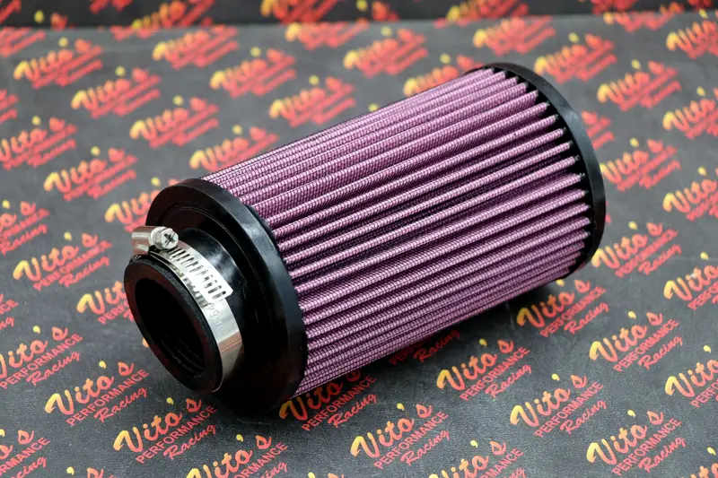 K&N-Style 1.75" Air Filter Pod For Yamaha Blaster & Banshee – Fits Stock 26Mm Mikuni Carb 1