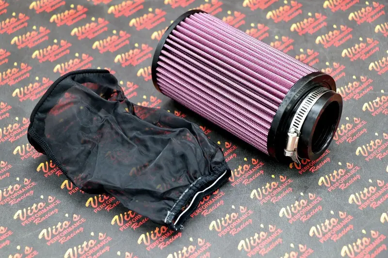 K&N-Style Pod Air Filter For Keihin Pwk 28Mm Carburetor With Outerwear Banshee Blaster 1