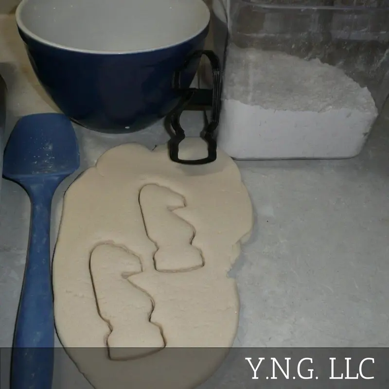 Knight Chess Piece Cookie Cutter – Horse-Headed Tactical Figure, American-Made 1