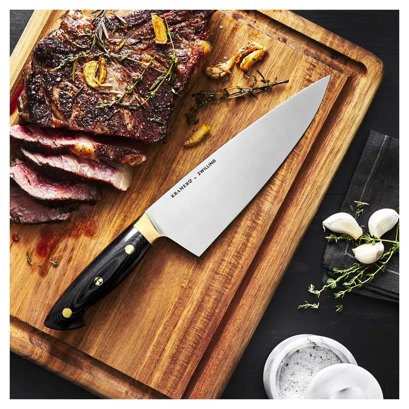 Kramer Carbon 2.0 8-Inch Chef’S Knife – High-Carbon Steel 1