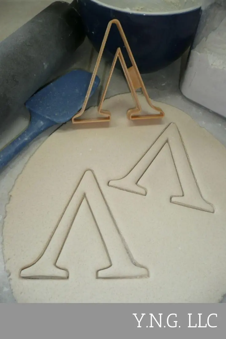 Lambda Greek Alphabet Cookie Cutter For Sorority & Fraternity Treats – Pr4333 1