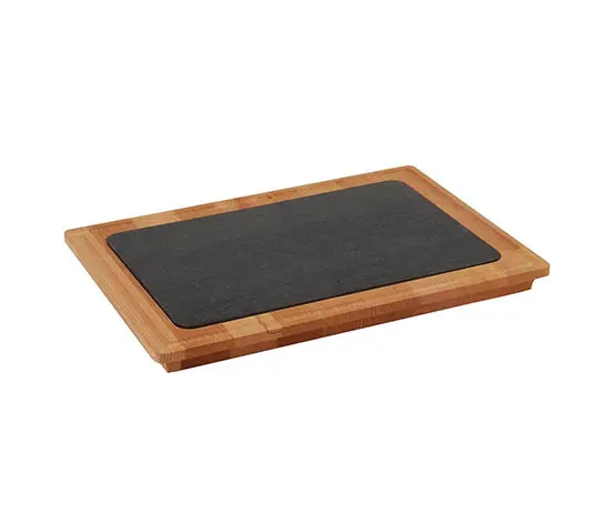 Lava Rectangular Serving Platter – 25X35Cm Ceramic Hot-Plate Tray 1