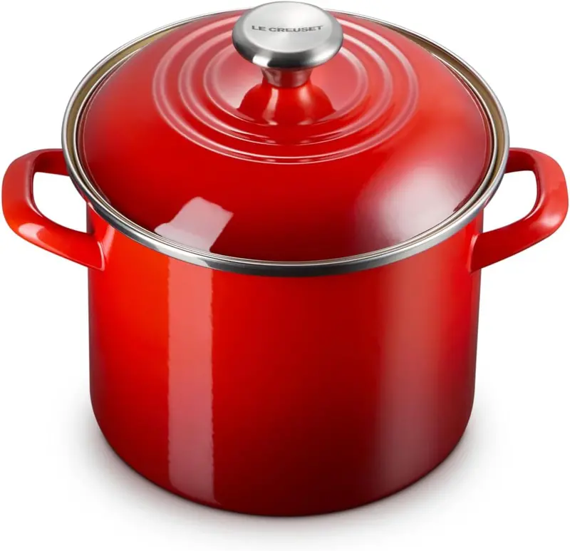 Le Creuset 6-Quart Stainless Steel Stockpot – Versatile Stovetop Essential 1