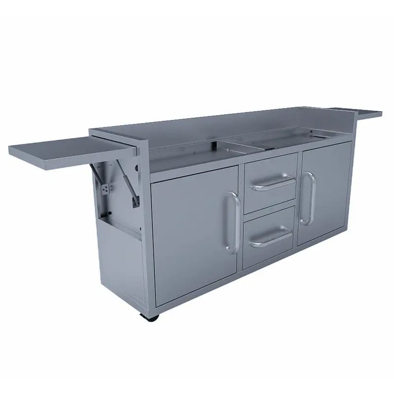 Le Griddle Gfcart160 Mobile Cart For 4-Burner Griddles 1
