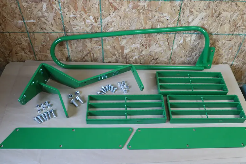 Left-Hand Stair Step And Handrail Kit For John Deere 4050, 4240, 4430, 4440, And 4630 Tractors 1