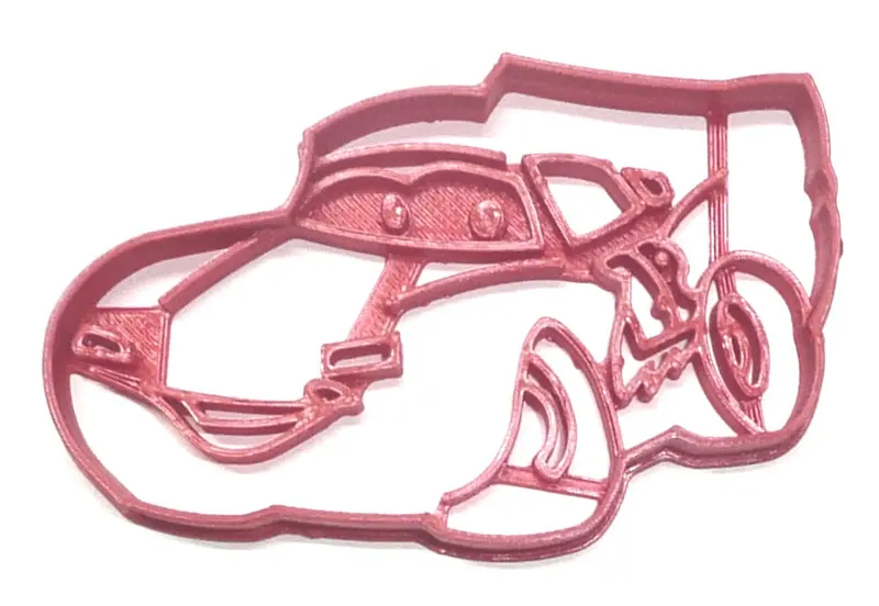 Lightning Mcqueen Cars-Themed Fondant Cutters – 6-Pack Cupcake Toppers, 1.75", Fd2293 1