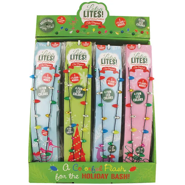 Lotsa Lites Blinking Festive Necklace 1